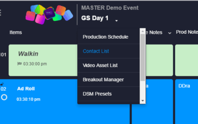 Switching Between Shows