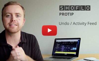 PROTIPS 008 – Undo & Activity Feed