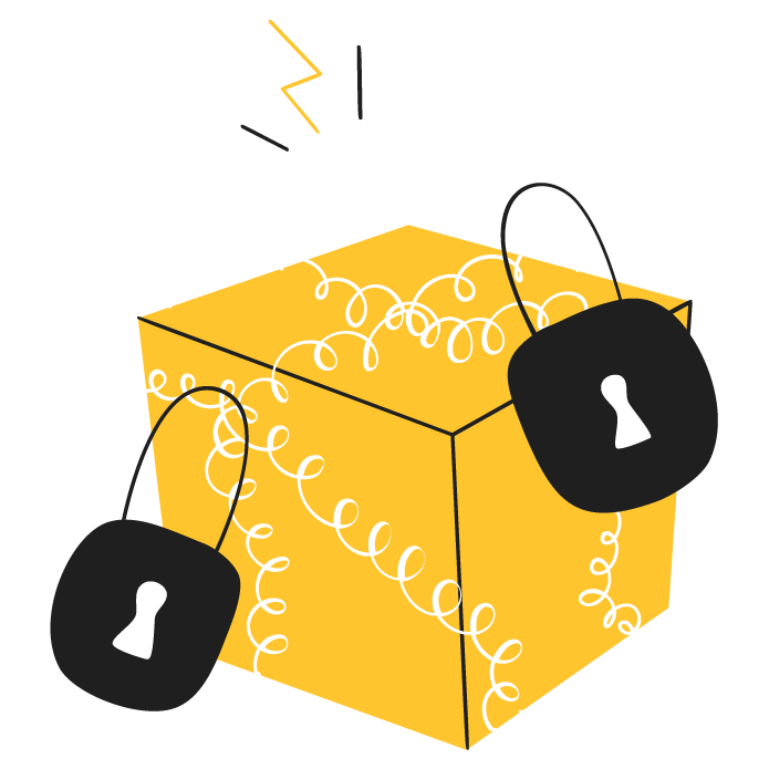 lasso illustration secured