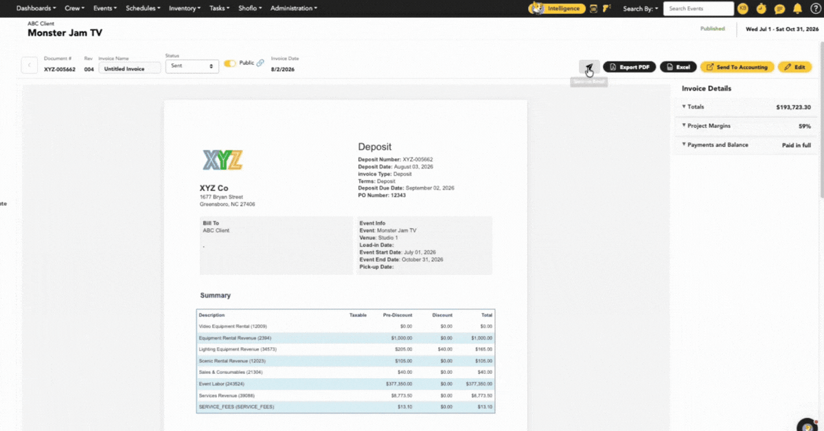 send it & collect payments from lasso